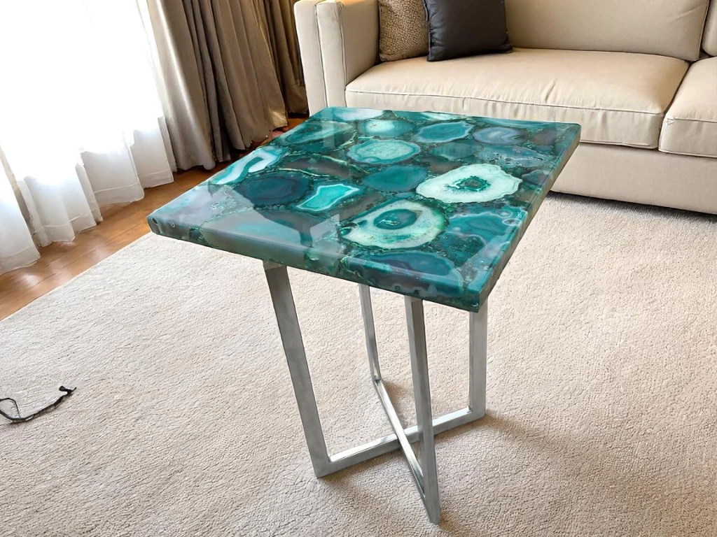 Square Agate Coffee Table : Elevate Your Home Decor